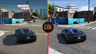 GTA 5 - NaturalVision: Evolved vs Make Visuals Great Again - Comparison tested on FiveM