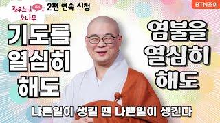 기도와 염불을 열심히 해도 나쁜일이 생긴다ㅣ광우스님의 소나무 2편 모아보기