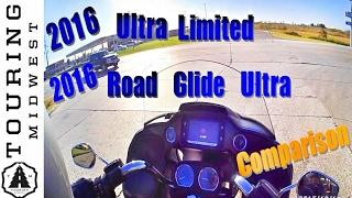 2016 Harley Davidson Road Glide Ultra vs. Ultra Limited | Comparison