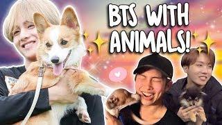 BTS WITH ANIMALS!