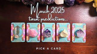 ..::  March 2025 tarot predictions  ::.. pick a card ..:: monthly tarot reading ::..