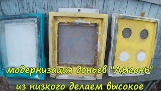 ПЧЕЛОВОДСТВО. модернизация доньев "ЛЫСОНЬ" ульи из ППС (записки новичка)