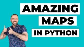 Create AMAZING Maps with Python! (GeoPandas Tutorial for Choropleth Maps)