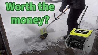 Ryobi Expand It 12 inch Snow Thrower Review