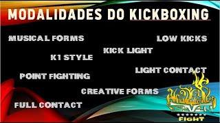 Modalidades do Kickboxing