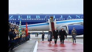 President Ilham Aliyev arrived in Russian Federation for official visit