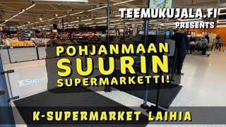 Pohjanmaan suurin K-Supermarket löytyy nyt Laihialta!