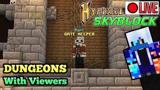 Playing Dungeons and Chatting With Viewers On Hypixel Skyblock