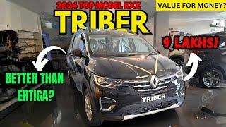 Safest 7 Seater Car | Updated Triber Rxz 2024 New Model Review |Triber Top Model  review 2024 india