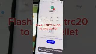 Flash USDT trc20/erc20 to any wellet