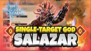 SALAZAR IS STILL META IN SINGLE TARGET ARENA ?!!! * watcher of realms *