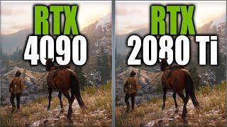 RTX 4090 vs RTX 2080 Ti Benchmark Tests - Tested 20 Games