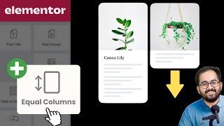Elementor Design Tips - Easily Change Column Heights!