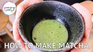 How to Make Traditional Matcha - Tsujiri London Matcha & Japanese Tea Workshop