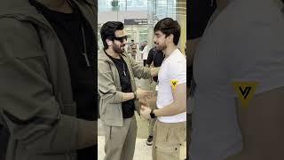 Karanveer Mehra & Avinash Mishra spotted together at Delhi Airport! ️