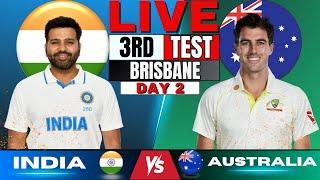 IND vs AUS : India vs Australia 3rd Test | Live Score & Commentary | IND vs AUS Day 2, BGT 2024