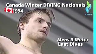 1994 Mens 3 meter Diving Competition - Canada Winter Diving Nationals