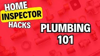 HOME INSPECTOR HACKS: Plumbing Study Session #HomeInspector #HomeInspectorEducation #Plumbing101