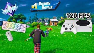 Fortnite Unreal Ranked Reload on Xbox Series S | Keyboard & Mouse Gameplay | 120 FPS
