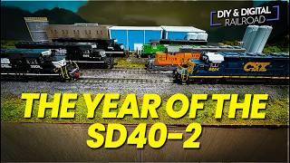 SOOO Many of these N Scale locomotives came out this year.