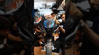 Yamaha R15M V4 - Project Carbon-Fibre ...#yamaharacing #r15m #super bikes #superbikesinindia