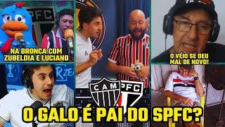 AS REAÇÕES DOS SÃO-PAULINOS COM A ELIMINAÇÃO NA COPA DO BRASIL [ATLETICANOS TIRARAM ONDA]