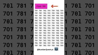 Only Geniuses Can Spot the Odd Number Out! |  367