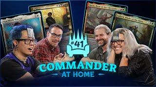 Commander at Home #41 - Yarus vs Lathril vs Garth vs Ryu feat Ben Brode and TheAsianAvenger