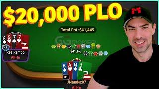 $20,000 6-max PLO Cash Game Highlights