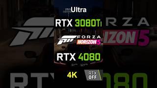 RTX 3080 Ti vs RTX 4080 in Forza Horizon 5 | 4K