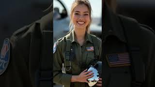 Is This the Most Elegant Pilot You’ve Ever Seen? #womeninaviation #pilot #fighterpilot #short