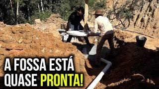 Fizemos a fossa e começamos a pintura! - Rancho SV