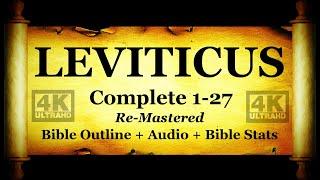 Holy Bible: Book 03 - The Book of Leviticus - KJV Read Along HD 4K Audio Text (Narration 1)