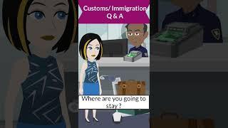 Immigration English conversation | #shorts #learnenglish