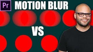 How To Add Motion Blur in Premiere Pro CC without After Effects