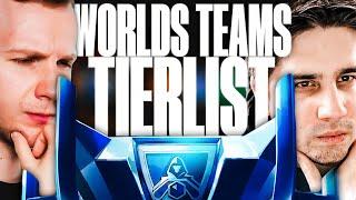 JANKOS WORLDS TEAM TIERLIST 2024 | FT. IWDominate