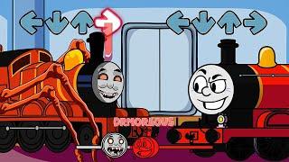 NEW Cursed James (Thomas & Friends) VS Sodor Funkin - Friday Night Funkin'