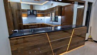 Modular Kitchen Design | Worktop, Cabinet Complete Kitchen Organization With Details| Ab interior