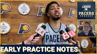 Key takeaways from first practices of Indiana Pacers training camp | Haliburton, Walker, KAT trade