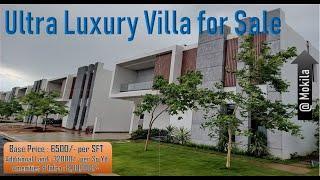 Ultra Luxury villa for Sale at Mokila # P36 || La Paloma by EIPL || Hyderabad to Shankarpalli Road |