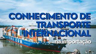 Conhecimento de transporte internacional