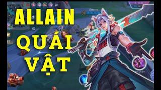 Allain game play. Arena of Valor. Allain Full Giáp Siêu Trâu.