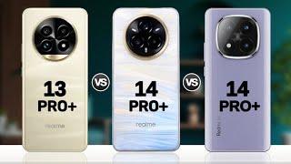 Realme 12 Pro Plus vs Realme 14 Pro Plus vs Redmi Note 14 Pro Plus