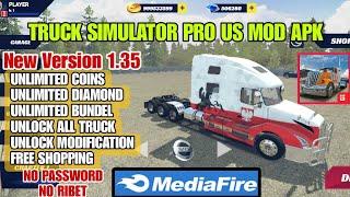 Truck Simulator Pro Us Mod Apk Version 1.35 Unlimited Money