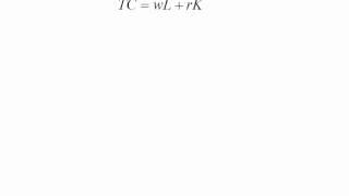 Econ - Short Run Total Cost from a Production Function (LBD 8.3)