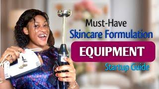 Must-Have Skincare Formulation Equipment: Startup Guide. #skincare #explore #viralvideo #beauty