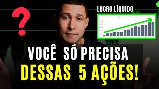 5 AÇÕES BARATAS para começar uma carteira de dividendos hoje! (Uma de cada setor)