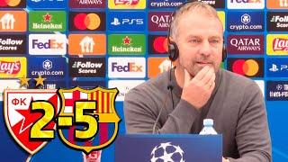 Rueda prensa HANSI FLICK: ESTRELLA ROJA 2-5 FC BARCELONA