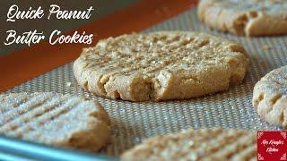 Quick Peanut Butter Cookies