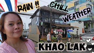 Is it raining all day today? Weather in Khao Lak | Lunch for Enjay at school | Khao Lak Thailand 